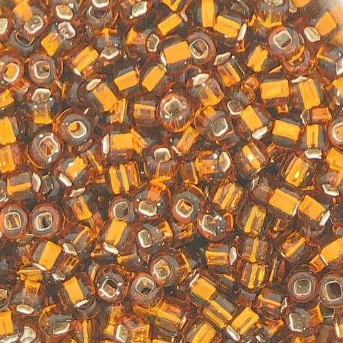 6-0005, Silver-Lined Dark Topaz (28 gr.) Miyuki Overstock