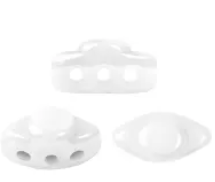 Volos par Puca, Opaque White Ceramic Look (5 gr.)