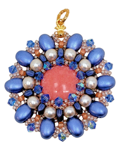 Regence par Puca Medallion Kit: Blue & Coral