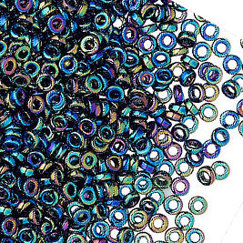 Size 6 Demi Rounds, 0086, Metallic Rainbow Iris (10 gr.)