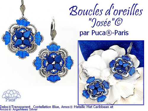 Josée Earrings Par Puca Free Project