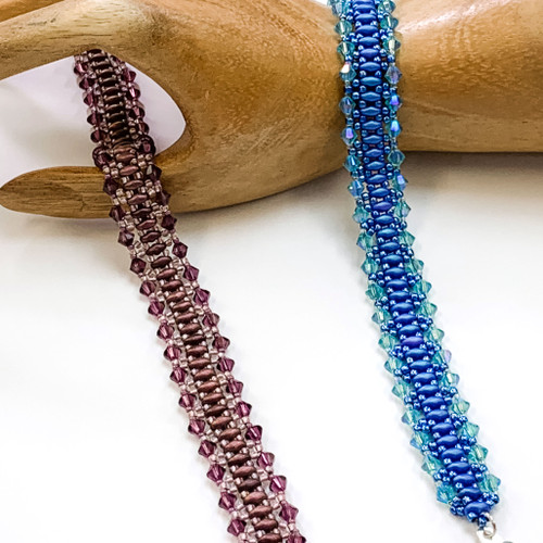 Flat Festival of Lights Bracelet by Jill Wiseman Free Project