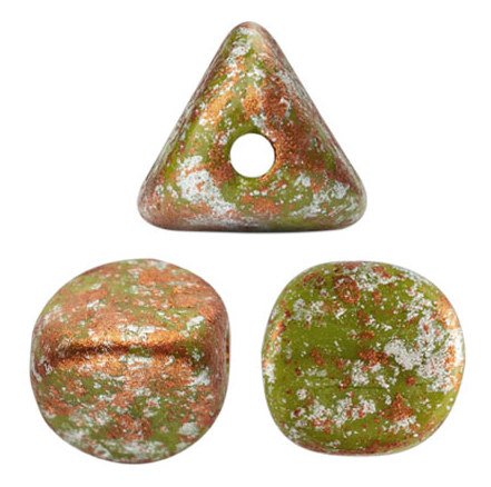 Ilos par Puca Beads, Opaque Green Tweedy (10 gr.)