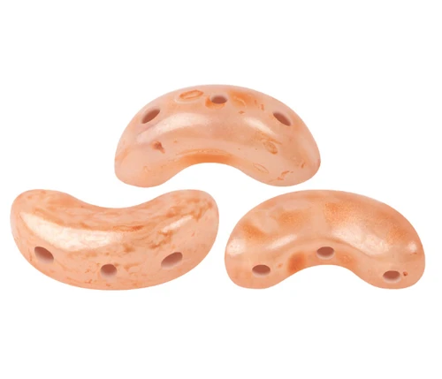 Arcos par Puca Beads, Mishmash Peach (Qty: 25)