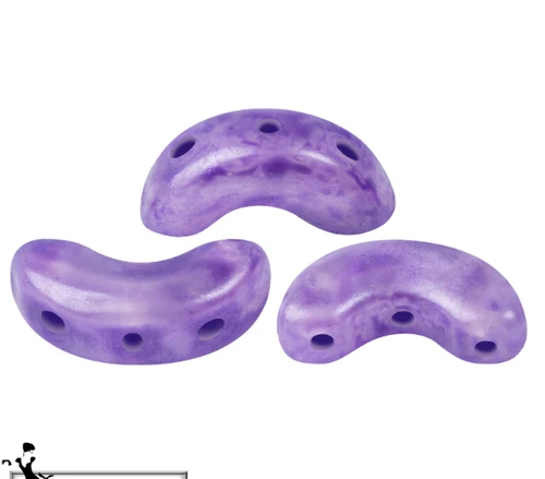 Arcos par Puca Beads, Mishmash Violet (Qty: 25)