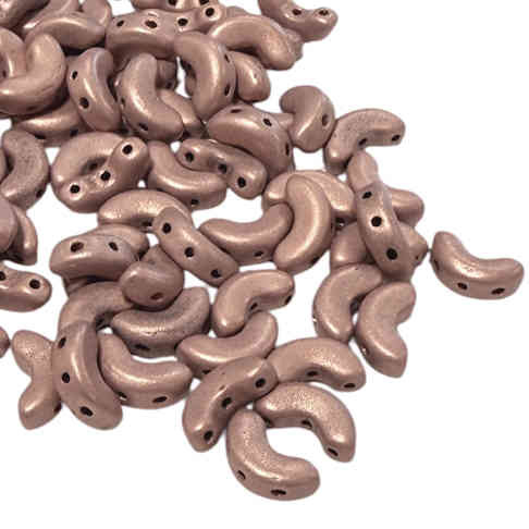 Arcos par Puca Beads, Bronze Light Rose (Qty: 25)