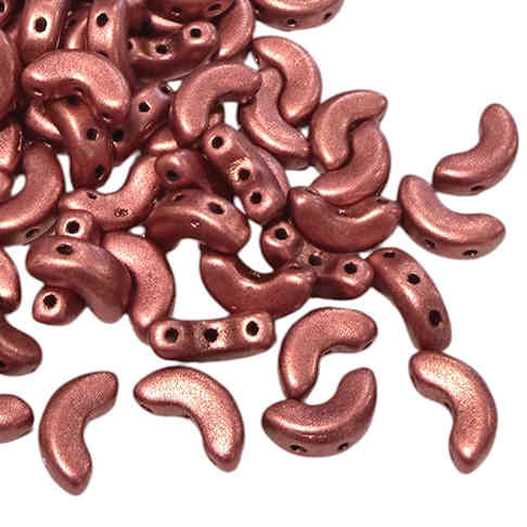 Arcos par Puca Beads, Bronze Rose (Qty: 25)