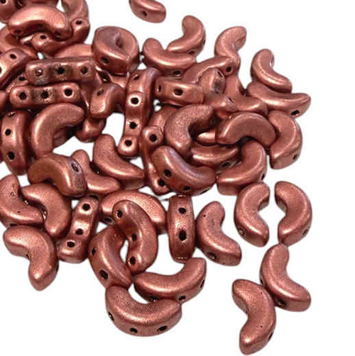 Arcos par Puca Beads, Bronze Indian Rose (Qty: 25)
