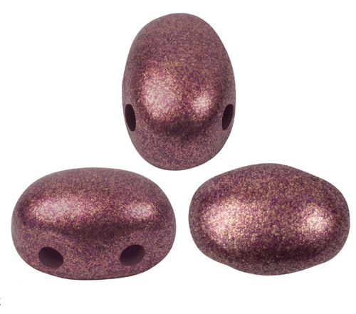 Lipsi par Puca Beads, Bronze Light Plum (5 grams/~36 beads)