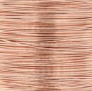 ParaWire Tarnish Resistant Wire, Rose Gold, 24G Round (10 yards)