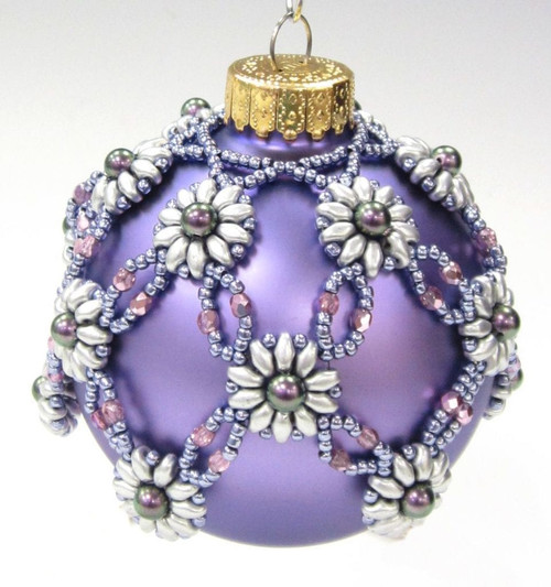 Pretty Posies Ornament Cover by Jill Wiseman (SuperDuos) Free Project