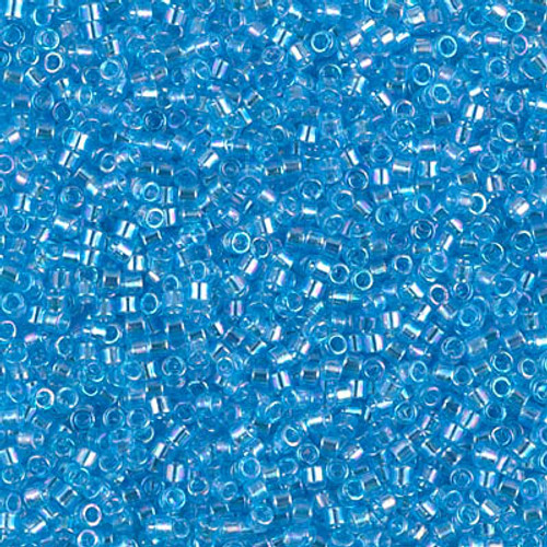 Size 11, DB-1249, Transparent Ocean Blue AB (10 gr.)