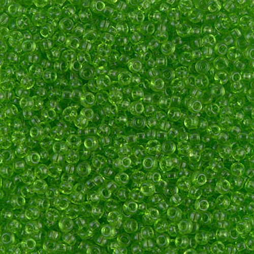 11-0144, Transparent Medium Grass Green (28 gr.) Miyuki