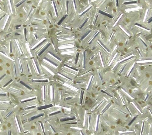 BGL1-0001, Silver-Lined Silver (3mm) (10 gr.) Miyuki