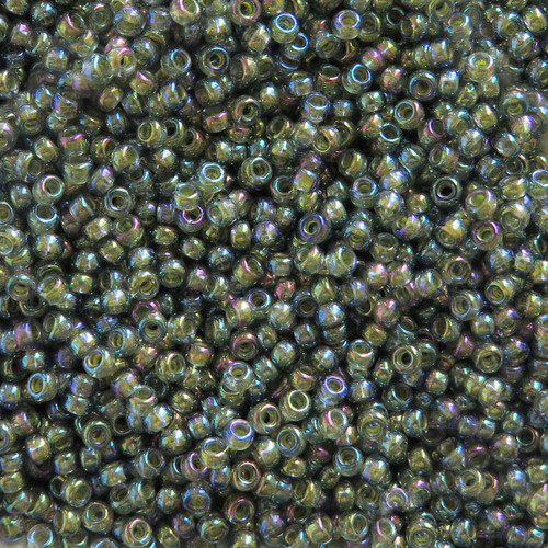 11-0361, Chartreuse-Lined Olivine AB (28 gr.)