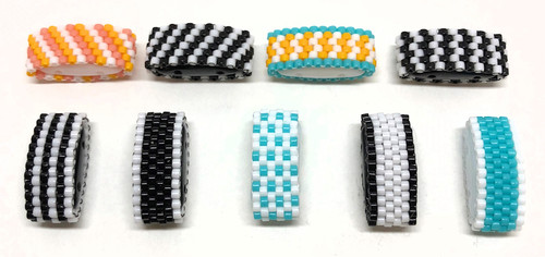 This is what it looks like with the peyote strips!