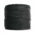 S-Lon Bead Cord, Black (TEX 210, Medium Weight) (77 yd)