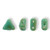 Kheops par Puca Beads, Green Turquoise Picasso (Qty: 25)