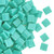 Tila Beads, Color 412, Opaque Turquoise Green (10 gr.)