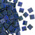 Tila Beads, Color 4518, Opaque Cobalt Picasso (10 gr.)