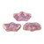 Delos par Puca Beads, Light Rose Opal Bronze (Qty: 15)