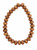 Faceted Rondelles, Dark Orange w/ Gold Luster Finish, 3x5mm (Qty: 30)