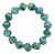 Baroque Bicones, Tea Green & Sky Blue w/ Picasso Finish, 8mm (Qty: 15)