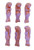 Mermaid Beads, Amethyst w/ Copper, 5x25mm (Qty: 6)
