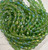 3x5mm Chinese Crystal Oval Beads, Green AB (Qty: 36)