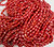 3x5mm Chinese Crystal Oval Beads, Red AB (Qty: 36)