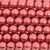 8mm Czech Glass Pearls, Light Warm Red (Qty: 24)