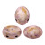 Samos par Puca Beads, Rose Gold Ceramic Look (Qty: 25)