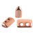 Piros par Puca Beads, Full Capri Gold (5 grams/~75 beads)