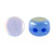 Kalos par Puca Beads, Medium Blue AB (Qty: 50)