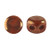 Kalos par Puca Beads, Caramel Bronze (Qty: 50)