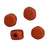 Kalos par Puca Beads, Matte Bronze Red (Qty: 50)