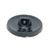 23mm Button, Salmon, Lime Green and Silver on a Black Background  (Qty: 1)