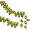 1-Hole Lily Petal Beads, Halo Heaven Green, 4 x 6mm (Qty: 40)