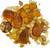 Czech Glass Bead Mix, Honey  Drizzle  (Qty: 3 oz/85 gr.)*
