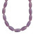 Czech Rice (Oval)  Beads, 5x9mm, Purple Opal  (Qty: 23)*