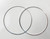 60mm Circle Connectors, Silver-Plated Brass (Qty: 2) Ma Star