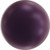 Brilliance 3mm Round Crystal Pearls, Elderberry (Qty: 50)