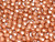 4mm Fire Polish, Alabaster Metallic Copper (Qty: 50)