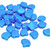 Ginko Beads, Chatoyant Sky Blue (Qty: 25)