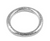 Sterling Silver Overlay Brushed Finish Ring Component, 18mm (Qty: 2)