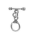 Sterling Silver Overlay Small Wrapped Wire Toggle Clasp, 12mm (Qty: 1)