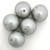 Miyuki Cotton Pearls, Grey (8mm) (Qty: 5)
