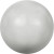 Brilliance 4mm Round Crystal Pearls, Pastel Grey (Qty: 50)