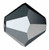 Swarovski 5328, 3mm Crystal Bicones, Hematite AB2X (Qty: 25) 