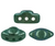 Volos par Puca, Matte Metallic Green Turquoise (5 gr.)